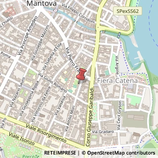 Mappa Via Lorenzo Gandolfo, 13, 46100 Mantova, Mantova (Lombardia)