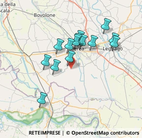 Mappa Via Bassa, 37052 Casaleone VR, Italia (6.02929)
