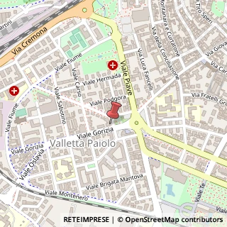 Mappa Piazzale Antonio Gramsci, 10, 46100 Mantova, Mantova (Lombardia)