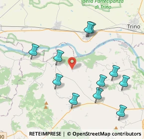 Mappa Via Piave, 15020 Gabiano AL, Italia (4.29091)