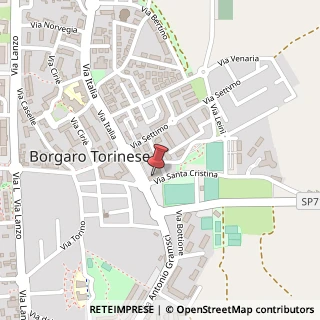 Mappa Via Antonio Gramsci, 41-43, 10071 Borgaro Torinese, Torino (Piemonte)