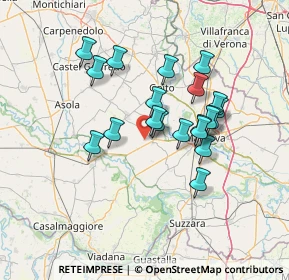 Mappa Via Carrobbio, 46014 Castellucchio MN, Italia (11.908)