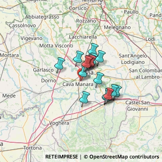 Mappa Via Madonna, 27028 San Martino Siccomario PV, Italia (9.09941)