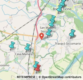 Mappa Via Madonna, 27028 San Martino Siccomario PV, Italia (2.51083)