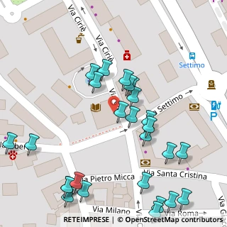 Mappa Piazza Vittorio Veneto, 10071 Borgaro Torinese TO, Italia (0.05769)
