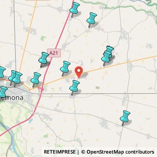 Mappa Via Montegrappa, 26030 Gadesco-pieve Delmona CR, Italia (5.302)