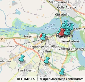 Mappa Strada Dosso del Corso, 46100 Mantova MN, Italia (2.06733)