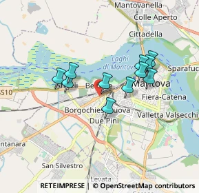 Mappa Strada Dosso del Corso, 46100 Mantova MN, Italia (1.41636)