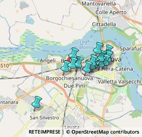Mappa Strada Dosso del Corso, 46100 Mantova MN, Italia (1.28875)
