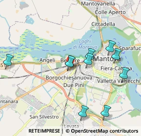 Mappa Strada Dosso del Corso, 46100 Mantova MN, Italia (2.18091)