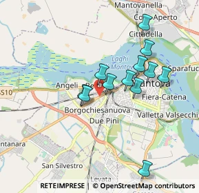 Mappa Strada Dosso del Corso, 46100 Mantova MN, Italia (1.615)