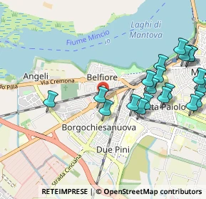 Mappa Strada Dosso del Corso, 46100 Mantova MN, Italia (1.17)