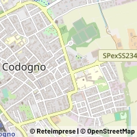 Karte Codogno