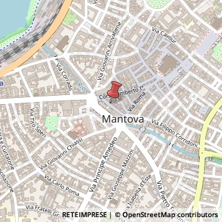 Mappa Via Don Bartolomeo Grazioli, 10, 46100 Mantova, Mantova (Lombardia)