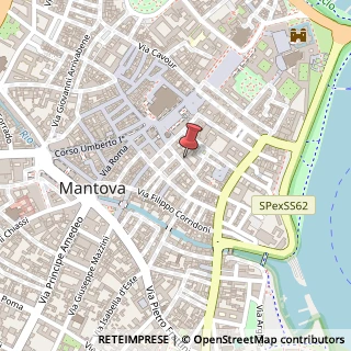 Mappa Via Giuseppe Bertani, 30, 46100 Mantova, Mantova (Lombardia)