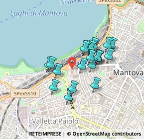 Mappa Largo di Porta Pradella, 46100 Mantova MN, Italia (0.343)