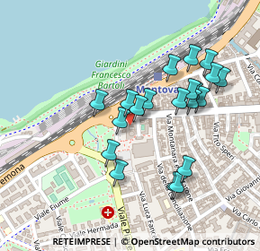 Mappa Largo di Porta Pradella, 46100 Mantova MN, Italia (0.2125)