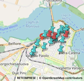 Mappa Largo di Porta Pradella, 46100 Mantova MN, Italia (0.7085)
