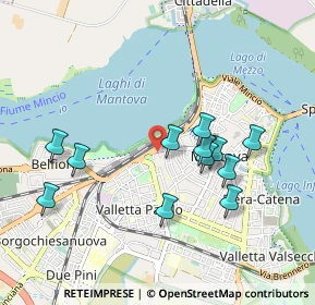 Mappa Largo di Porta Pradella, 46100 Mantova MN, Italia (0.89083)