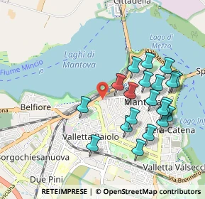 Mappa Largo di Porta Pradella, 46100 Mantova MN, Italia (0.975)