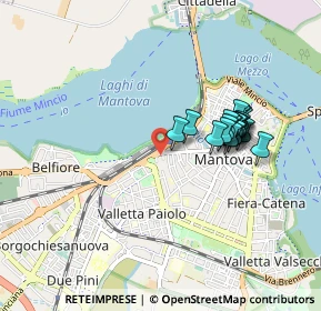 Mappa Largo di Porta Pradella, 46100 Mantova MN, Italia (0.779)