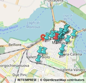 Mappa Largo di Porta Pradella, 46100 Mantova MN, Italia (0.778)