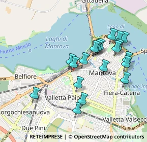 Mappa Largo di Porta Pradella, 46100 Mantova MN, Italia (0.923)