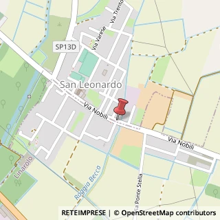 Mappa Via Nobili, 1, 27010 Linarolo, Pavia (Lombardia)