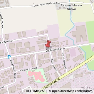 Mappa Via Pertini, 29, 26845 Codogno, Lodi (Lombardia)