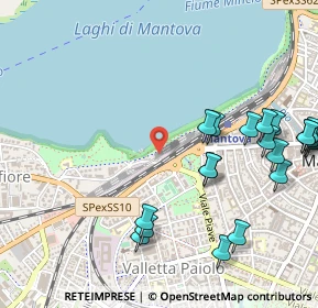Mappa Via Monsignor Luigi Martini, 46100 Mantova MN, Italia (0.6435)