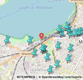 Mappa Via Monsignor Luigi Martini, 46100 Mantova MN, Italia (0.5955)