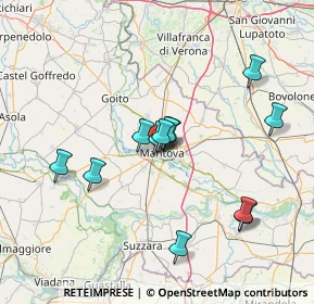 Mappa Via Monsignor Luigi Martini, 46100 Mantova MN, Italia (13.105)