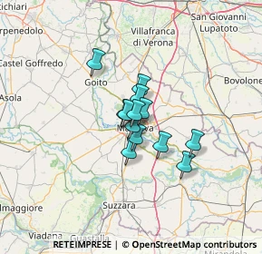 Mappa Via Monsignor Luigi Martini, 46100 Mantova MN, Italia (7.09692)