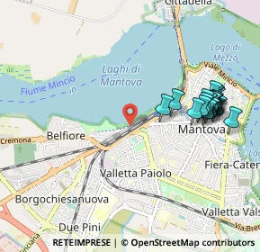 Mappa Via Monsignor Luigi Martini, 46100 Mantova MN, Italia (1.0885)