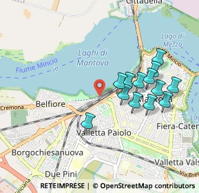 Mappa Via Monsignor Luigi Martini, 46100 Mantova MN, Italia (0.87846)