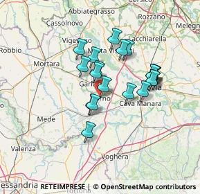 Mappa Via C.C. Bonacossa, 27020 Dorno PV, Italia (11.252)