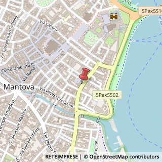 Mappa Via Pomponazzo, 50, 46100 Mantova, Mantova (Lombardia)