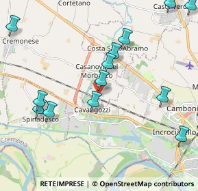 Mappa Via delle Industrie, 26028 Sesto ed Uniti CR, Italia (2.80313)