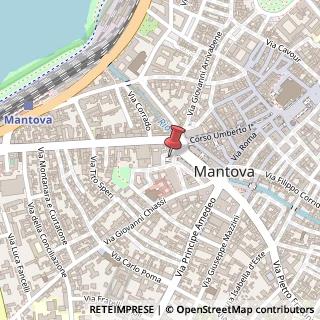Mappa Piazza 80° Fanteria, 19, 46100 Mantova, Mantova (Lombardia)