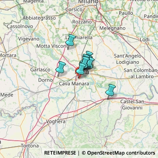 Mappa Via Partigiani, 27028 San Martino Siccomario PV, Italia (5.96417)