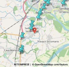 Mappa Via Partigiani, 27028 San Martino Siccomario PV, Italia (2.64923)