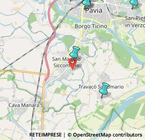 Mappa Via Partigiani, 27028 San Martino Siccomario PV, Italia (3.53273)