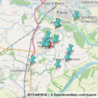 Mappa Via Partigiani, 27028 San Martino Siccomario PV, Italia (1.55455)