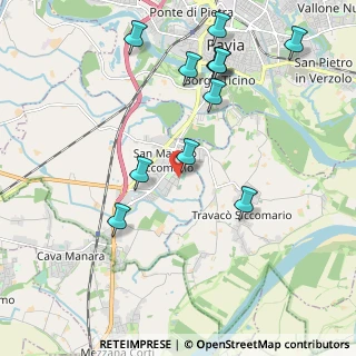 Mappa Via Partigiani, 27028 San Martino Siccomario PV, Italia (2.235)