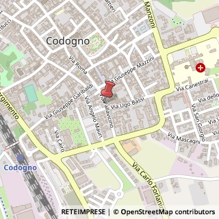 Mappa Via Pallavicino Giorgio, 21, 26845 Codogno LO, Italia, 26845 Codogno, Lodi (Lombardia)