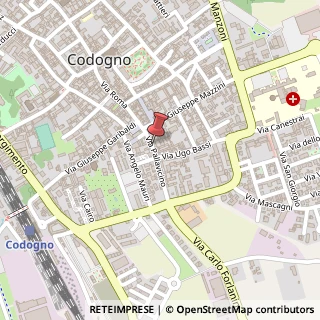 Mappa Via Pallavicino Giorgio, 14, 26845 Codogno, Lodi (Lombardia)