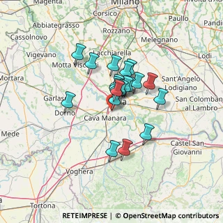 Mappa Via Giovanni XXIII, 27028 San Martino Siccomario PV, Italia (9.362)