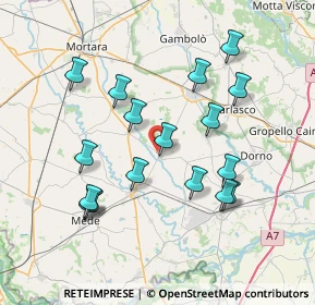 Mappa SP 16, 27030 Ottobiano PV, Italia (7.34176)