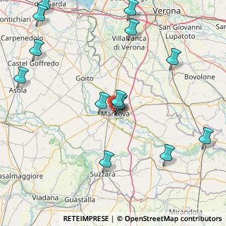 Mappa Via Tezze, 46100 Mantova MN, Italia (20.08429)
