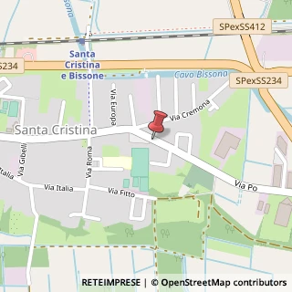 Mappa Via giuseppe mazzini 72, 27010 Santa Cristina e Bissone, Pavia (Lombardia)